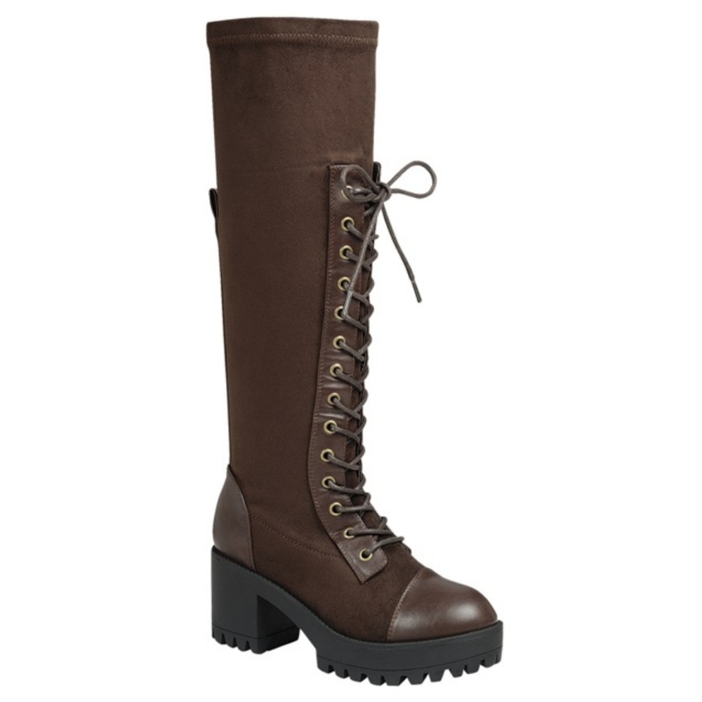 Just In 💓Vaina Knee High Boot - Brown - Picture 2 of 3